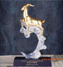 羊年纪念品——领头羊工艺品摆件 文化与工艺的完美融合